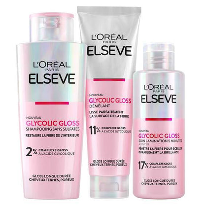 316313 - Rutina e plotë për flokë të pajetë me Glycolic Gloss.