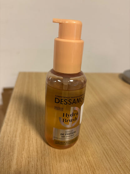 318684 - DESSANGE - Serum për flokë pa shpëlarje Thermo-Protector Hydra Brush - Acid hialuronik dhe vaj trëndafili - Hidraton, mbron dhe përcakton - Flokë të ekspozuar ndaj nxehtësisë - 110 ml