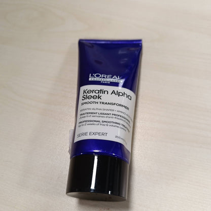 316674 - L'OREAL PROFESSIONNEL Trajtim Transformues për Flokët Alpha Sleek Keratin Smoothing, Kapacitet: 200 ml