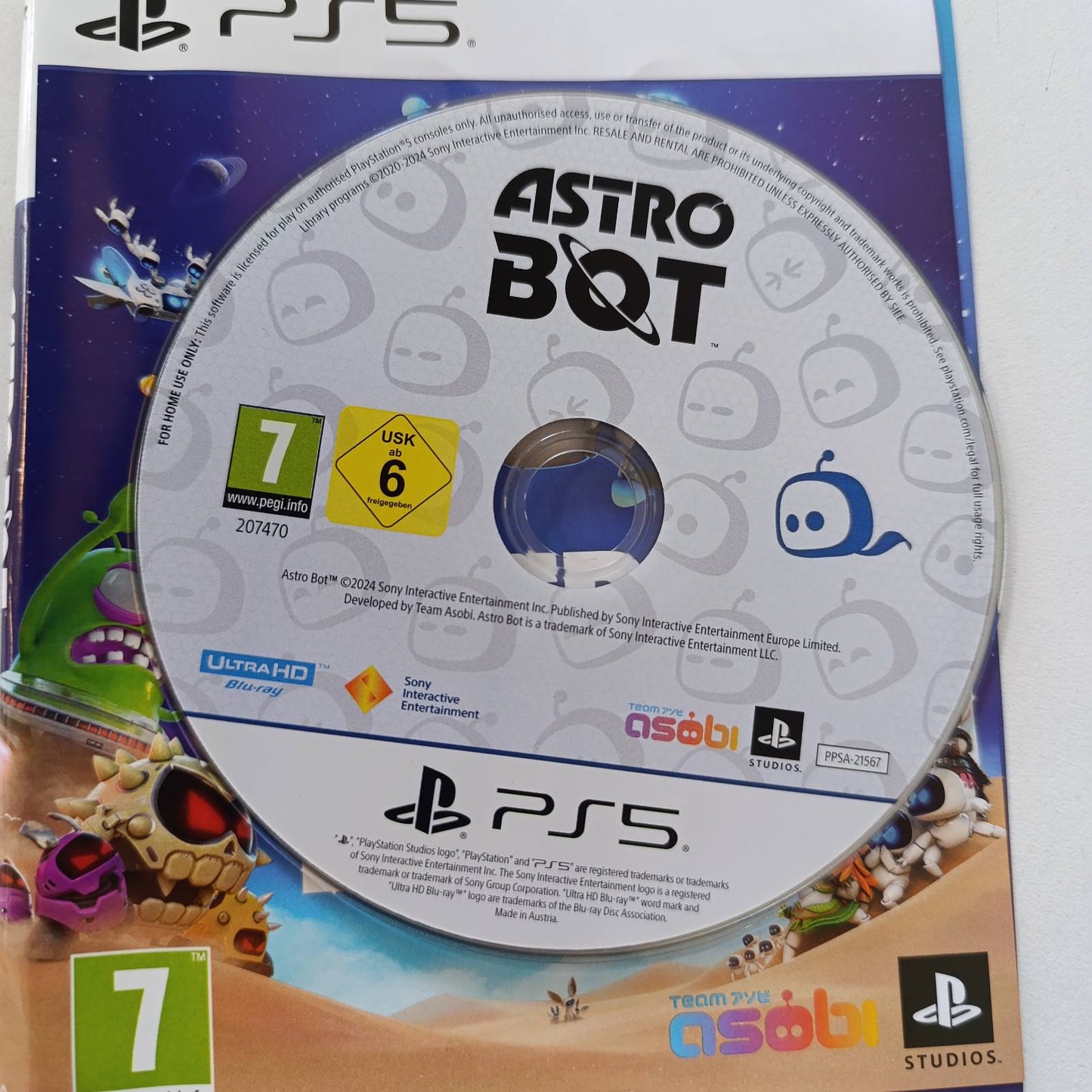 319520 - SONY, Astro Bot për PlayStation 5, Lojë Platforme dhe Aventure, Mbi 150 Heronj PlayStation, Edicion Standard, Version Fizik me CD, Në Frëngjisht, 1 lojtar, PEGI 7
