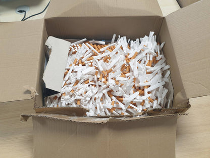 317951 - SLOOW Kuti me 1000 tuba cigaresh, Ruajtje shijeje, Filtrim optimal, Prodhuar në Evropë, Cilësi Premium, E përputhshme me makinat rrotulluese, 41682017