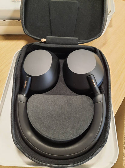 319280 - SONY Kufje WH-1000XM5 ANC pa tel me anulim zhurme, Bluetooth, cilësi e qartë thirrjesh, bateri deri në 30 orë, karikim i shpejtë, Alexa dhe Google Assistant, iOS dhe Android - e zezë