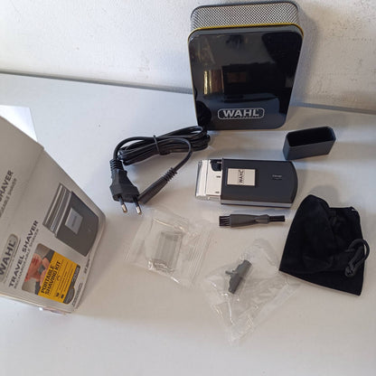317667 - WAHL Rrojtore udhëtimi elektrike pa tel dhe e rikarikueshme për burra, ideale për udhëtime, për shkurtimin e flokëve dhe mjekrës, kompakte dhe e lëvizshme