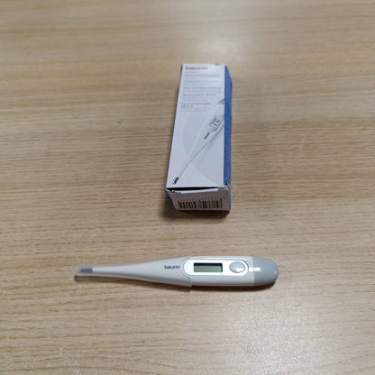 318988 - BEURER Termometër dixhital për trupin Ft-09, i papërshkueshëm nga uji, ekran LCD, sinjal akustik, pa xham, i bardhë