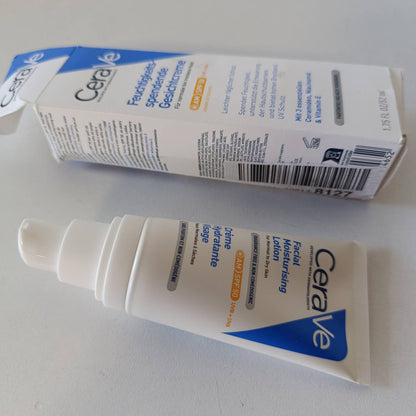 317392 - CERAVE Krem hidratues për fytyrën me SPF 50, 52 ml, me 3 ceramide, niacinamidë dhe vitaminë E