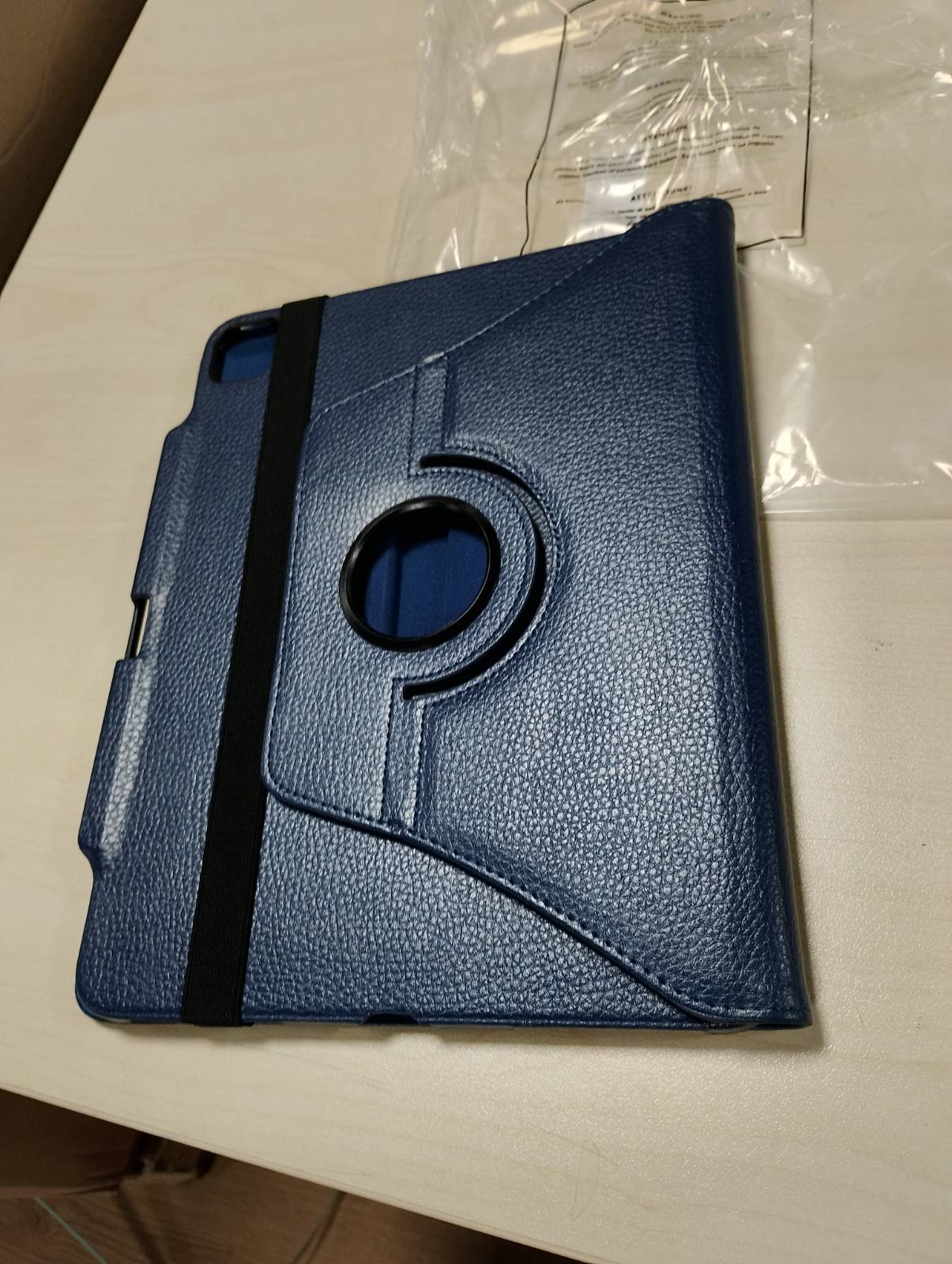274722 - FINTIE - Mbrojtëse për iPad Pro 13 inç M5/M4 (2025/2024) - Mbrojtëse Rrotulluese 360°, Mbulesë Automatike Gjumë/Zgjim, Blu Marine