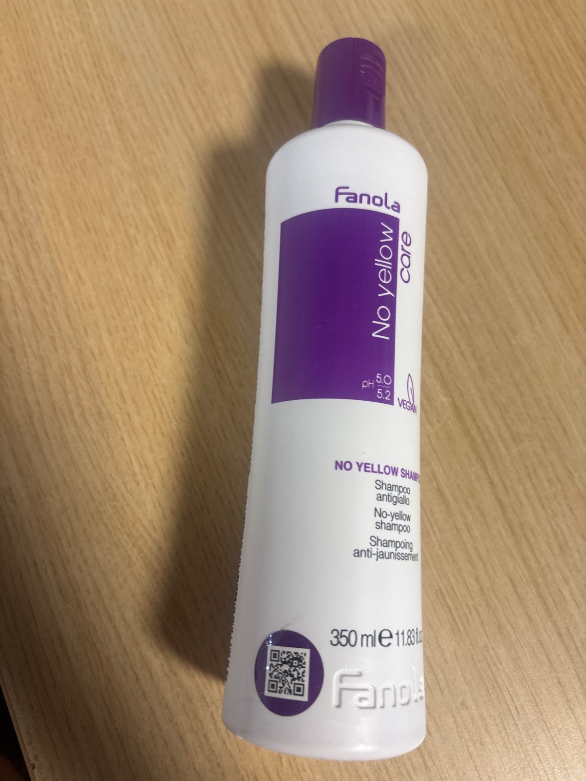 317772 - FANOLA Shampo Pa të Verdha Antigiallo për Kapelli, Viola, 350 ml