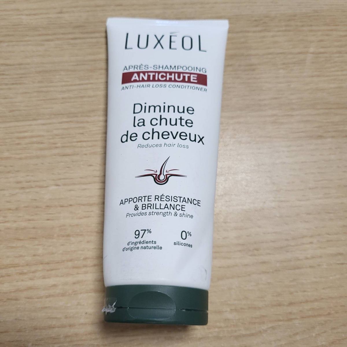 302298 - LUXÉOL Balsam kundër rënies së flokëve, 200 ml, zvogëlon rënien e flokëve, shton volum dhe shkëlqim.