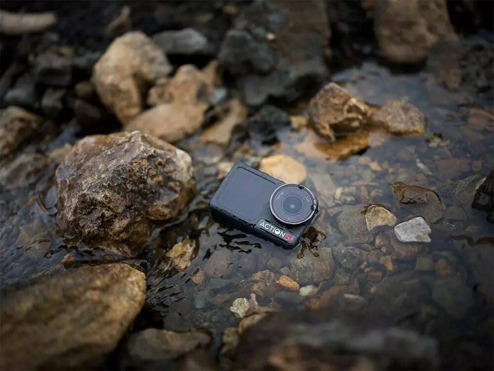 158405 - DJI Osmo Action 5 Pro Standard Combo, Kamerë Aksion 4K për Përdorim të Përditshëm | Sensor 1/1.3″, Video 4K/120fps, Gjurmim Subjektesh, Stabilizim, Ekrane me Prekje OLED të Dyfishtë, Rezistent ndaj Ujit, për Sporte dhe Vlogime