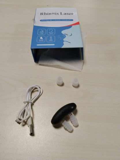 300964 - Pajisje terapie nazale me dritë të kuqe Respirelief, për rinitin, llambë me dritë të kuqe