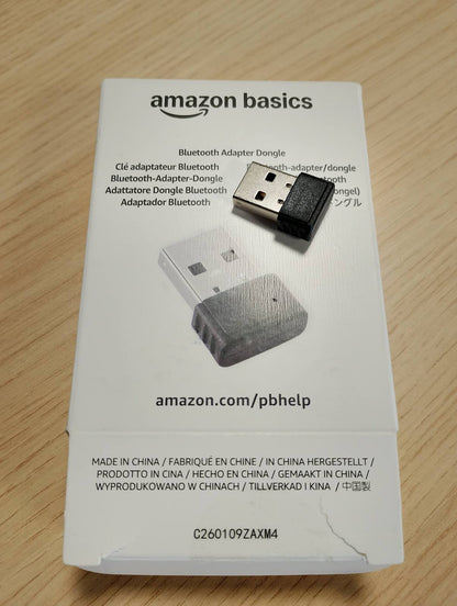269468 - AMAZON BASICS Përshtatës USB Bluetooth 5.4, Marrës USB për PC, i pajtueshëm me Windows 11/10/8.1