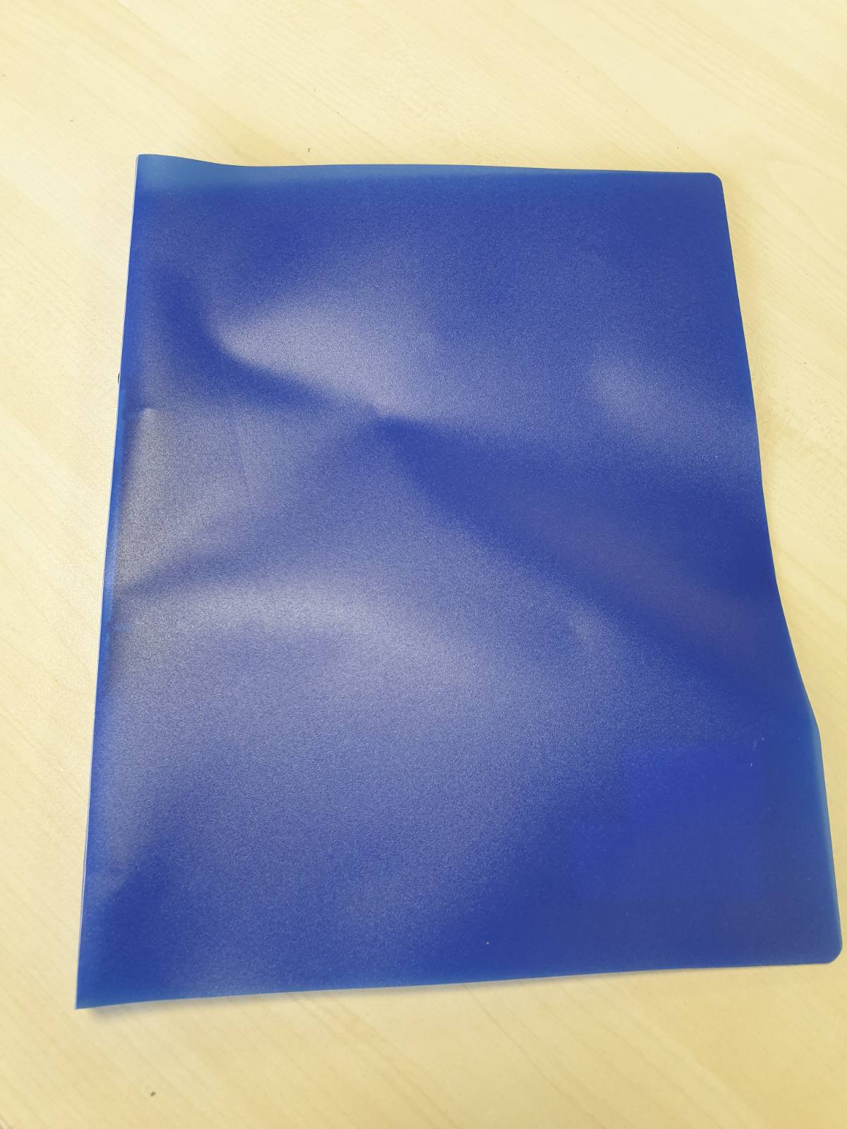 320747 - KANGARO Dosje me Unaza, Blu Transparente, PP, DIN A4, mekanizëm O me 2 unaza 16 mm, shtyllë kurrizore 20 mm