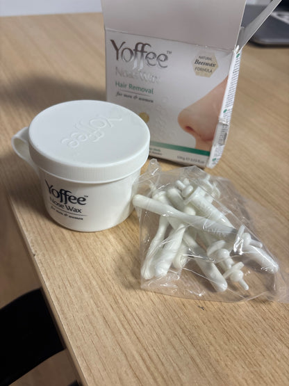 298770 - YOFFEE - Kit Origjinal për Depilim Hunde - 100g - Dyllë Blete Organike - 10 Aplikatorë të Riciklueshëm - Pa Parabene