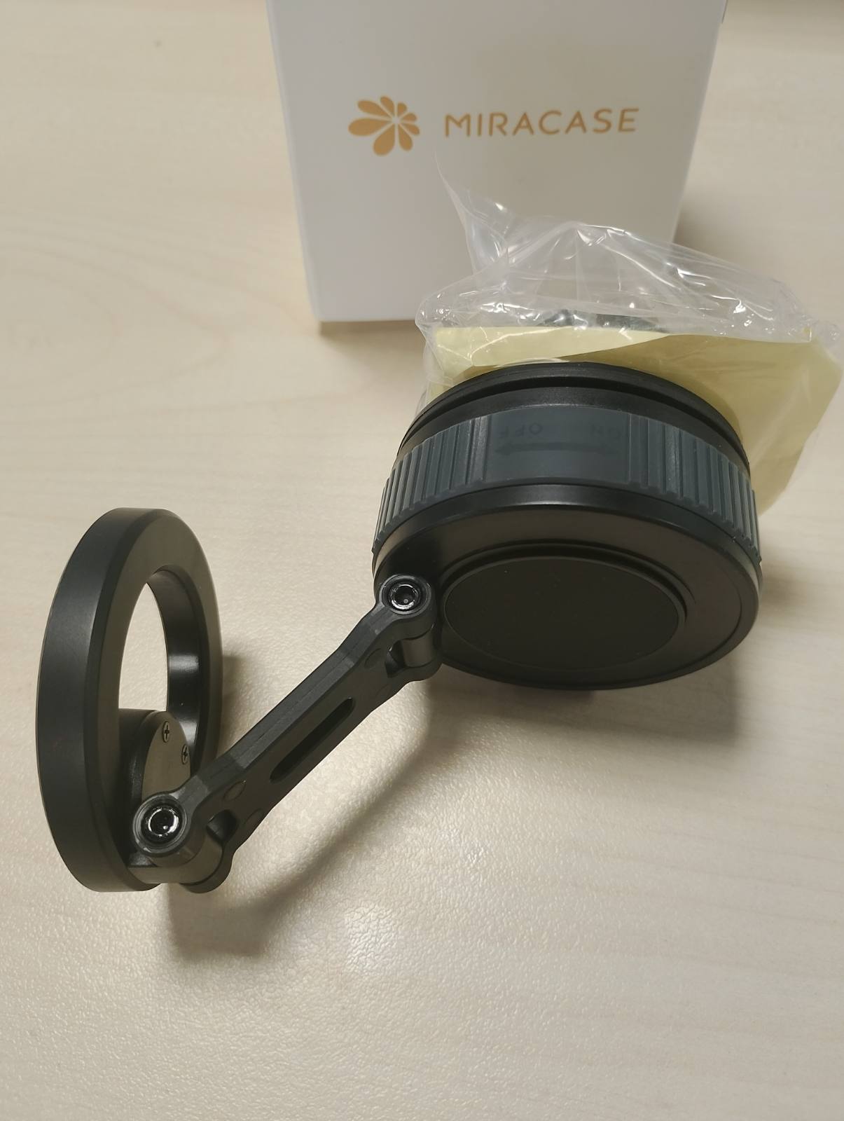 276877 - MIRACASE Mbajtëse Telefoni për Makinë për Magsafe, Thithje Ultra e Fuqishme, Telefon Magnetik për Makinë 2026, Rrotullohet 360° për iPhone 17 16 15 14 13 12 Pro Max, për Telefona të Tjerë