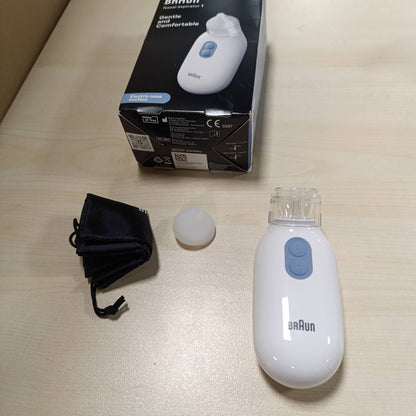 316598 - BRAUN Aspirator Nazal BNA100 | Dekongjestant për Mukusin | Thithje Elektrike | 2 Nivele Thithjeje | 2 Madhësi Maje | I përshtatshëm për të Porsalindur, Foshnje dhe Fëmijë | I sigurt për lavastovilje