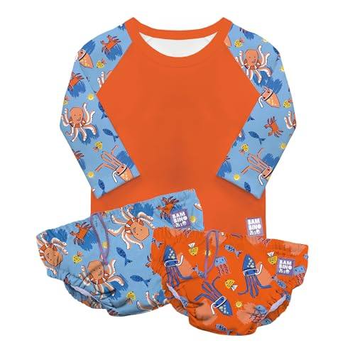 319092 - Bambino Mio – Set noti për bebe, mbathje noti dhe pelenë, Surfer Patrol, për fëmijë nën 6 muaj