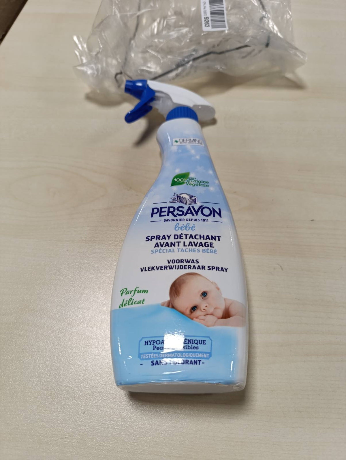 319185 - PERSAVON Sprej për Heqjen e Njollave para Larjes për Fëmijë, Hipoalergjik, 500 ml