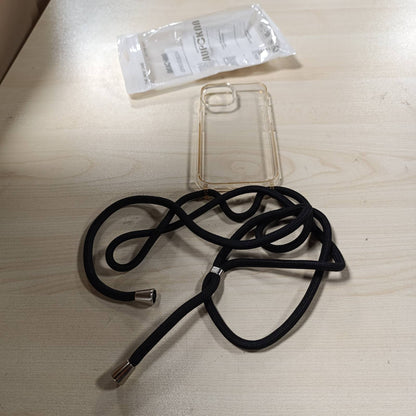277282 - Nupcknn Mbrojtëse me kordon për iPhone 13, Mbrojtëse Telefoni Transparente, 6.1 inç
