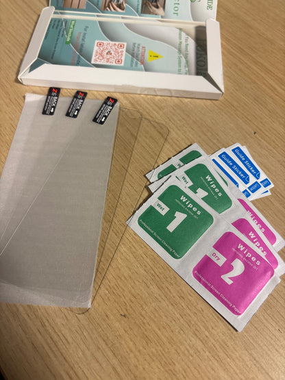 310639 - POKOLAN - Mbrojtës ekrani me 3 copë për Samsung Galaxy A33 5G, pa gërvishtje, fortësi 9H, mbrojtës ekrani HD, ultra i tejdukshëm 0.33 mm, pa flluska, ultra i qëndrueshëm