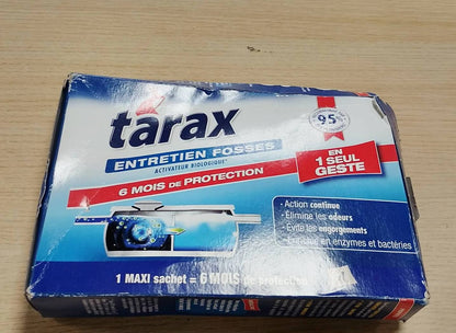 318823 - TARAX - Trajtim 6-mujor i Gropës Septike me Enzima dhe Baktere - 1 Qese Maxi