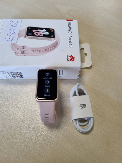 273063 - HUAWEI Band 10, Ora Inteligjente, Monitorim Fitnesi me AI, Analizë Gjumit, Jetëgjatësi Baterie deri në 14 Ditë, për iOS dhe Android, Ngjyrë Rose