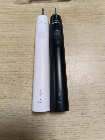 315359 - Furçë dhëmbësh elektrike Sonicare 3100, HX3675/15, kontroll presioni, kohëmatës, Sugar Rose dhe Black, pako me dy pjesë