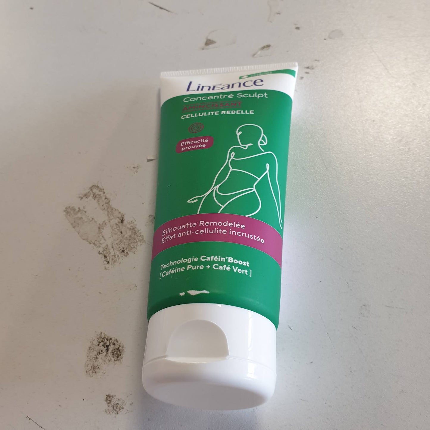 317940 - LINÉANCE Concentrated Sculpt - Krem Anti-Kokëfortë për Celulitin, Kompleks Bi-Kafeine, Tub 180 ml