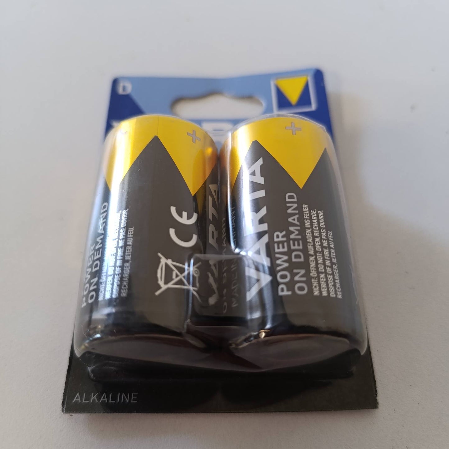 273650 - Bateri VARTA D Mono, pako me 2 bateri, Alkaline, ideale për aksesorë kompjuteri dhe pajisje inteligjente për shtëpinë