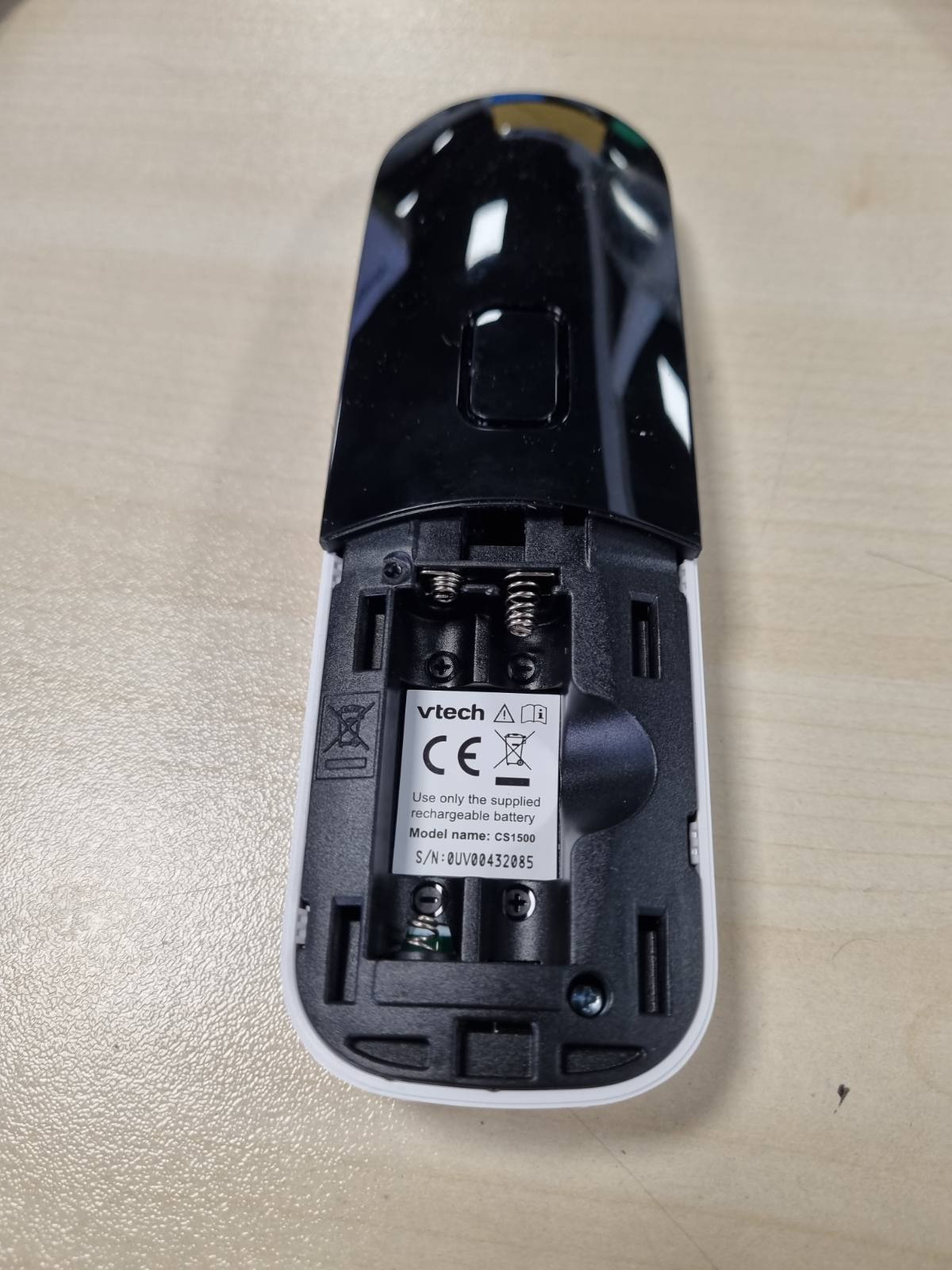 320145 - VTECH Telefon pa Tel DECT CS1500, Karikim Dyfishtë, Bllokim Thirrjesh, Identifikim Thirrësi, Ekran me Ndriçim, Tastierë