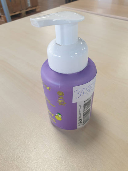 318695 - ATTITUDE | Sapun duarsh me shkumë për fëmijë, 295 ml, I verifikuar nga EWG, Vegan, Aromë dardhe dhe vaniljeje