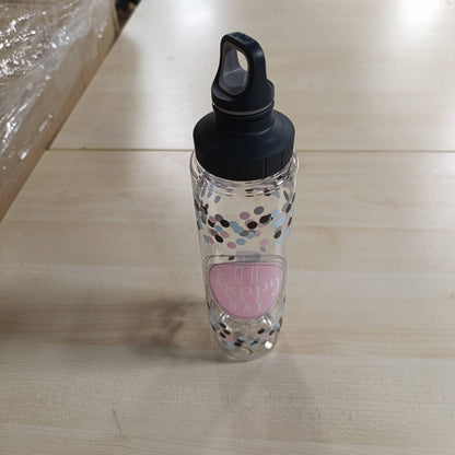 197565 - EMSA 518309 Shishe uji Drink2Go Tritan, Kapaciteti 0.7 litra, Kapak me vidë, 100% e mbyllur ndaj rrjedhjes, E përshtatshme për lavastovilje, Pa BPA, Modeli Happy Day