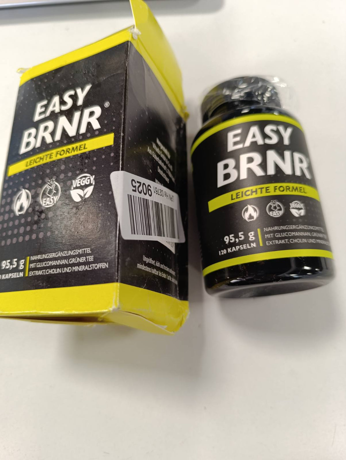 306066 - BRNR EASY BRNR Formula e Lehtë 5 në 1, Trajtim i Metabolizmit me Kolinë, Formulë për Nivelin e Sheqerit në Gjakë me Krom, Fibër Dietike Glukoman, Ekstrakt Çaji Jeshil, 120 Kapsula