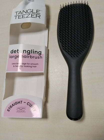 302373 - TANGLE TEEZER Furçë flokësh Large Ultimate Detangler - Flokë të lagur dhe të thatë - E zezë