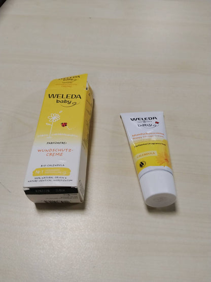 301406 - WELEDA Krem për skuqjen e pelenave me kalendulë organike për foshnje, pa aromë, 75ml