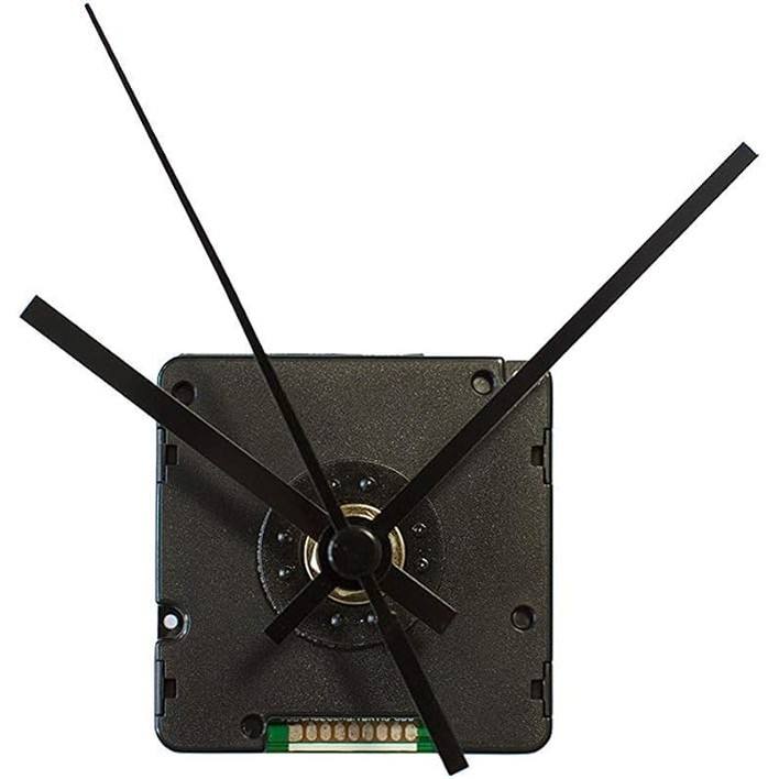 220573 - TFA Dostmann 60.3518.01 – mekanizëm ore me kontroll radio, me set akrepash, për orë muri dhe punime artizanale, orë që sinkronizohet automatikisht (ngjyrë e zezë, me bateri).