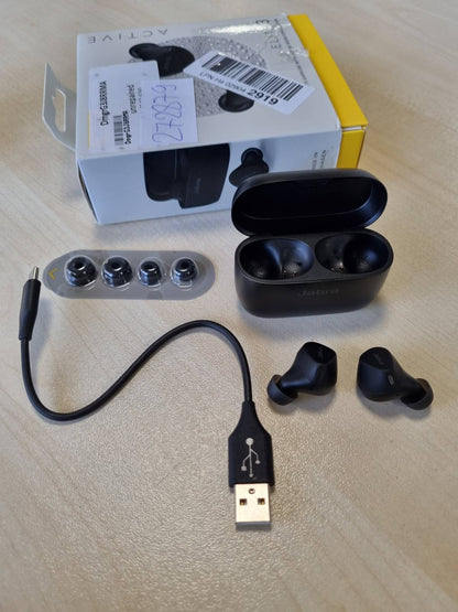 272879 - JABRA Elite 3, Kufje Bluetooth Aktive në Vesh, Anulim Aktiv i Zhurmës (ANC), të papërshkueshme nga uji, Spotify Tap Playback, Google Fast Pair, të zeza