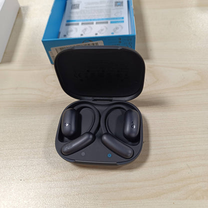 272813 - ANKER Kufje Soundcore AeroFit 2, Bluetooth 5.4, IP55, 42 orë kohë luajtjeje, audio me rezolucion të lartë, grepa të rregullueshëm