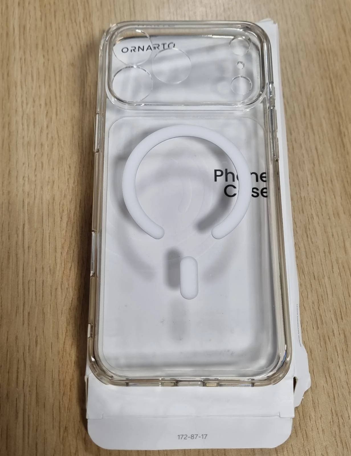 276998 - Mbështjellëse e pasme X-Level Lucent Magnet Series për Apple iPhone 17 Pro Max - Transparente