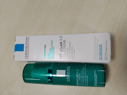 316273 - LA ROCHE-POSAY Effaclar AZ Xhel-Krem, 40ml, Kujdes Kundër Njollave, Anti-Plakje, Hidratues