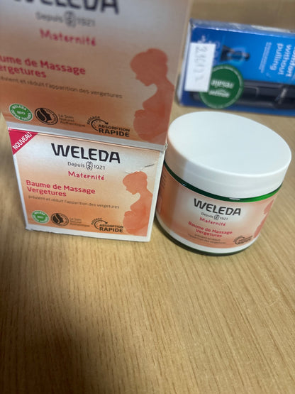 317919 - WELEDA - Balsam Masazhi për Shenjat e Strijeve, 150 ml, Parandalon dhe zvogëlon shfaqjen e shenjave të strijave, Natrue*, Vegan***