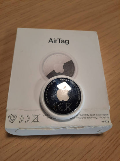 276607 - APPLE AirTag (gjenerata e 2-të), Gjurmues për varëse çelësash, portofolë dhe më shumë, Vendndodhja me sinjal të dëgjueshëm, Konfigurim me një prekje me iPhone ose iPad