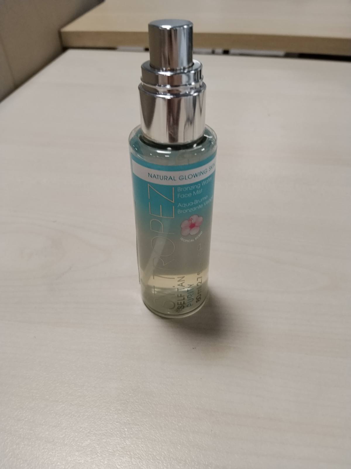 317235 - ST. TROPEZ Self-Nxirje Purity Water Bronzing Face Mist, Hipoalergjik, Tonik për Fytyrën, Transparent, 80 ml