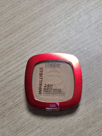 317421 - L'ORÉAL PARIS - Fondatinë Pudre me Qëndrueshmëri të Gjatë, Nuanca: Vanilje (120) - 9 g