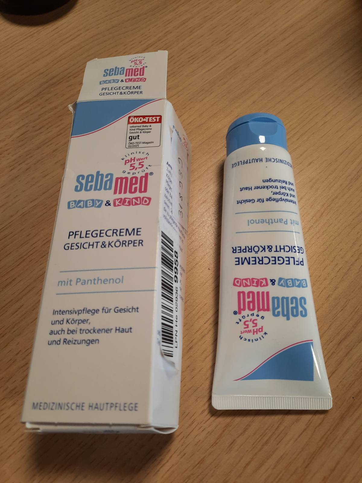 318939 - SEBAMED Krem për kujdesin e foshnjave dhe fëmijëve për fytyrën dhe trupin, 75 ml