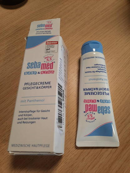 318939 - SEBAMED Krem për kujdesin e foshnjave dhe fëmijëve për fytyrën dhe trupin, 75 ml