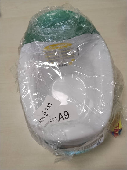 318624 - BADABULLE Trajnim për Tualet me Tabaka Krokodili të Lëvizshme, Vend Ergonomik, Pastrim i Lehtë, Bazë Jo-Rrëshqitëse, Dorezë Mbajtëse, Nga 12 Muaj