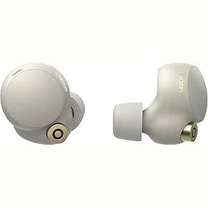 298954 - SONY Kufje Bluetooth WF-1000XM4, Anulim Zhurme, Jetëgjatësi Baterie deri në 24 orë, Kuti Karikimi, Lidhje Bluetooth me shumë pika, Alexa dhe Asistent Google të integruar, Ngjyrë: Argjend