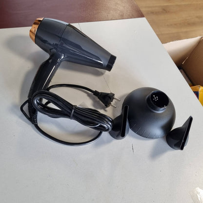 297924 - BABYLISS Tharëse flokësh Italian Air Pro me difuzor, 2200W, 2 cilësime temperature dhe 2 shpejtësie, e zezë, prodhuar në Itali