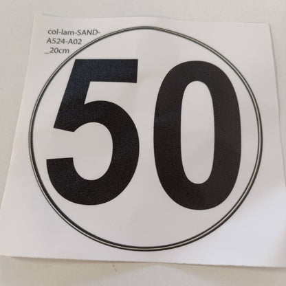 295362 - Ngjitëse për kufizimin e shpejtësisë | 50 km/orë | Diametër: 15 cm