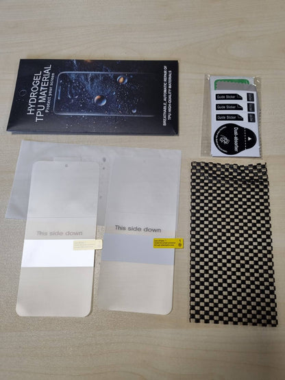 295439 - KOASVONSON Mbrojtës ekrani me 2 shtresa hidrogeli për Vivo V50 Lite 4G/5G, TPU, Ultra e Transparente, Rezistent ndaj goditjeve, Rezistent ndaj gërvishtjeve